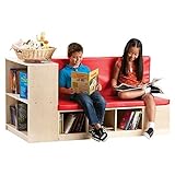 Guidecraft Modular Library Storage Set with Seat [並行輸入品]