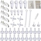 壁掛けフック 無痕 フック 吊り下げ金具 隠しフック 絵画 壁掛け展示 抜き跡目立たない 壁への損傷なし 多機能フック 写真フレーム 装飾品 時計 服掛け 石膏ボード/木壁対応 収納ケース付き（42個セットホワイト）