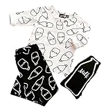 (ウォ２U)Woo2u 春秋 キッズ 子供服 男の子 女の子 赤ちゃん ベビー 可愛い ミルク柄 黒白色 長袖 ズボン トレーナースウェット ジャージ 上着 シャツ ロング丈パンツ カジュアル 上下セ