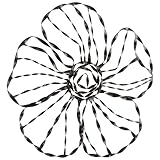 シアンデザイン05840 Small Petal Pusher壁装飾