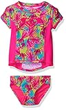 ロキシー ベビー ラッシュガード 水着 ROXY Girls' Paradise Beach Rashguard Set 12-18M [並行輸入品]