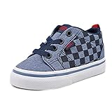 (バンズ) Vans Bishop Slip-On ベビー 米国 4 ブルー スニーカー [並行輸入品]
