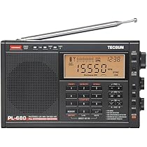 Amazon.co.jp: TECSUN PL-680 (黒) FM/LW/MW/SW/AIR エアバンド BCL