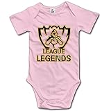 赤ちゃん&ベビー服 対戦 戦術 チャンピオン 娯楽 半袖ロンパース 夏 女の子 男の子 18 Months ピンク