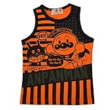 キッズ ベビー タンクトップ アンパンマン アンパンバイキン柄 2015年 夏物 ANPANMAN (オレンジ 90cm) sa3363-or-90
