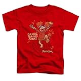 Fraggle Rock ToddlersダンスTシャツ カラー: レッド