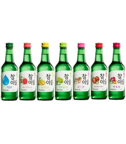 Amazon.co.jp: JINRO チャミスル 360ml 6種類×1本 [合計6本 アソート
