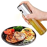 オイル差し　オイルスプレー 160ml オリーブグリーン霧吹き　調理器具　オイルボトル酢/油/醤油/調味料/化粧水　 バーベキューに適用 酢用 (ガラス)