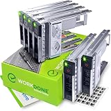 WORKDONE 6個パック - 3.5インチハードドライブキャディ 2.5インチHDDアダプター付き - Dell PowerEdgeサーバーに対応 - R240 R340 R740 R640 R550 R450 R740xd2 R7415 R7425 R6415 - セットアップマニュアル