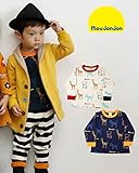 【子供服】 moujonjon (ムージョンジョン) 接結アニマル総柄Ｔシャツ 80cm～130cm M54812