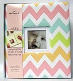Hallmark Chevrons Girl 5 Year Memory Album by Hallmark