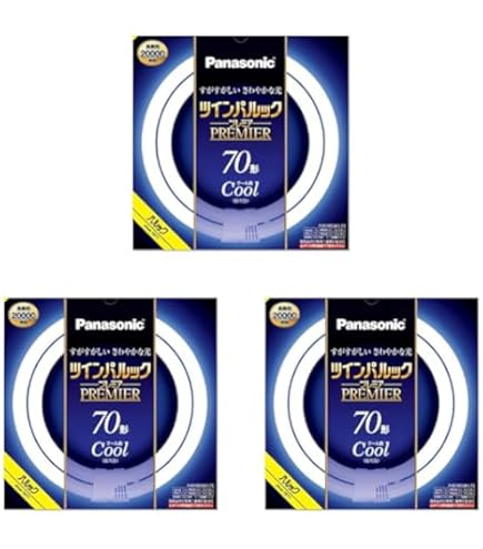 Amazon | パナソニック ツインパルック蛍光灯 70形 丸形 クール