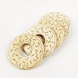 Mamimami Home 歯固め リング 天然木製 噛の玩具　赤ちゃんの咀嚼動作を鍛える DIY 授乳ネックレス　や　ブレスレット　もできます 安全 無味 8個/ゼント レーザー印刷