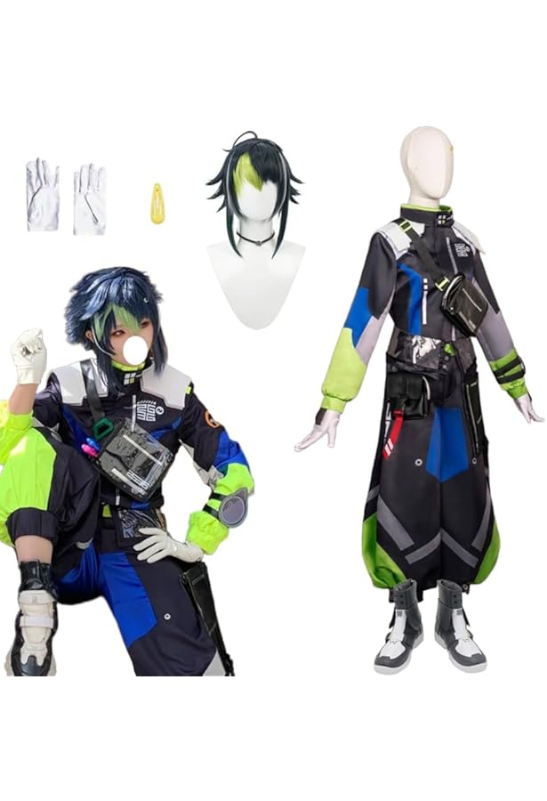 【即購入⭕️】伊波ライ コスプレ衣装 ウィッグ付き 最終値下げ】にじさんじ 伊波ライ共通衣装コスプレ衣装Lサイズウィッグ