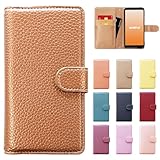 AQUOS センス8 SH-54D ケース 手帳型ケース カバー sense8 sh54d スマホケース 携帯ケース ゴールデンブロンズ