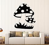 子供ビニール壁デカールきのこのデザイン子供の部屋ステッカー大きいDecor ( ig3809 ) S 11 in X 12.7 in