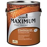 OLYMPIC/PPG ARCHITECTURAL FIN 79561A/01 Max Semi Stain, 1 gallon, Cedar [並行輸入品]