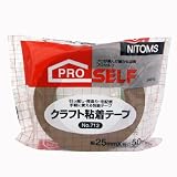 ニトムズ クラフト粘着テープ No.712ピロ 38mm×50ｍ J4020