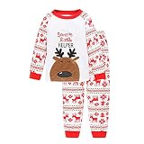 DDSOL クリスマス子供服 キッズ 子供 ベビー服 ルームウェア 長袖 パジャマ 寝間着 上下セット 雪だるま プレゼント ダックブルー 女の子 秋 冬 ２点セット