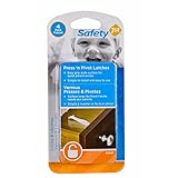 Safety 1st Juvenile 4 Pack Press ft.N Pivot Latch 48446
