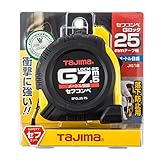 但馬sfgl25 – 75 ( sfgl25 – 75bl測定テープ7.5 M X 25 mm。自動ロック樹脂コーティングプラスチックアクリルケース家庭用、パック1個。