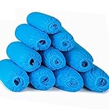 Adorox Disposable Non-Slip Home Lab Clinic Hospital Shoe Cover Carpet Cleaning Overshoe-100 Pairs (S