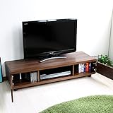 テレビ台 42インチ液晶TV対応 TV台 テレビラック 115cm幅 ダークブラウン PD005-DBR