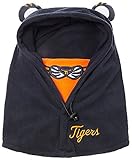 GEMVIE キッズ キャップ ネックウォーマー 帽子 フェイスマスク 多機能 防寒 防風 赤ちゃん ベビーハット 柔らかい お出かけ 秋冬 かわいい ネイビー M