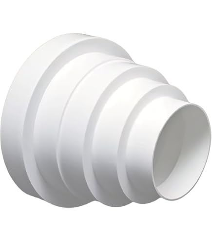 Amazon.co.jp: PATIKIL 150 mm - 100 mm 偏心ダクトレデューサー 1個