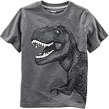 Carter 's Boys ' 2t-8ショートスリーブDino Tee カラー: グレー