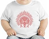 Indian wolf オーガニックベビーTシャツ 12 - 18 Months