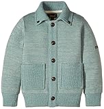 《春秋冬対応》BAROCK(バロック) リブニットカーディガン 110cm/グリーン NO.F-561025