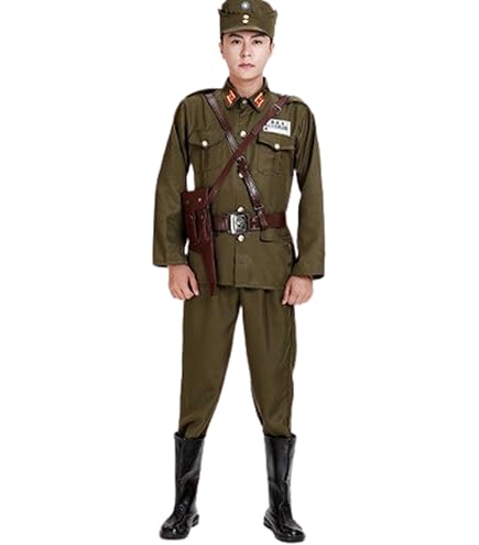 Amazon.co.jp: 軍官セットメンズ レディース 軍服 制服 コスプレ