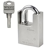 [MENGS] BF2 40mm アンチこじりヘビーデューティ・ロック 物置、ゲイツ、ロックアップ、産業、商業、住宅用途用（4のキーを持つ）