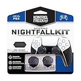 KontrolFreek Battle Royale Nightfall for PlayStation 5 | パフォーマンスサムスティックとパフォーマンスグリップ | Nightfall black
