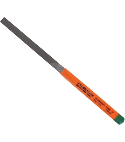 Amazon | ツボサン 細工用ヤスリ 中目刀刃 K-109 185MM | 鉄工ヤスリ