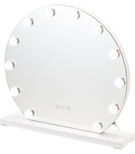 Amazon.co.jp: Francfranc フランフラン ハリウッドミラー ラウンド S