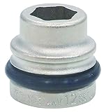 トネ(TONE) インパクト用ショートソケット 4NV-12SS 差込角12.7mm(1/2") 二面幅12mm
