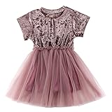 子供 女の子 半袖 ひざ丈 ワンピースドレス 幼児 キッズベビーガールズ ツツー 幻の紫 超柔らかい ベルベット メッシュ フォーマル パーティー ピアノ 結婚式 入園式 発表会 演奏会 (パープル,