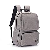 Lekebaby Diaper Bags High Capacity Diaper Backpack Bag Multiple Pockets by Lekebaby