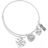 Best Friends Bracelets- Not Sisters by Blood But Sisters by Heart Bracelet- Friend Jewelry for Friends