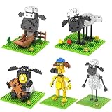 5 x LozダイヤモンドブロックブロックMicro Nano Building Toys Shaun the Sheep