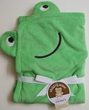 Child of Mine Frog Hooded Bath Towel - Green by Carter's