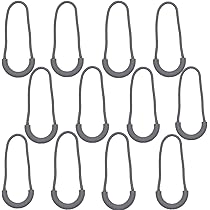 Amazon.co.jp: GEJ-Tech ジッパータブ ジッパープル 黒 グレー