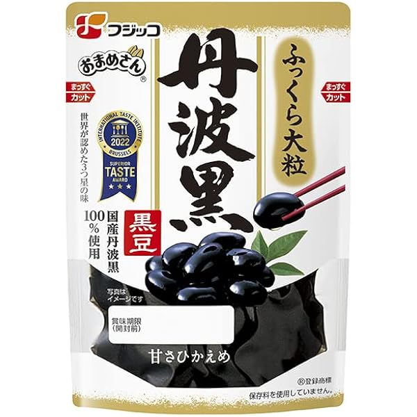 黒豆さん　専用ページ Amazon.co.jp: フジッコ おまめさん 丹波黒黒豆 135g×10袋入