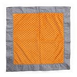 One Grace Place Teyo's Tires Binky Blanket, Grey/Orange [並行輸入品]