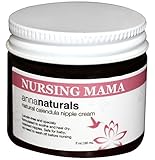Anna Naturals Nursing Mama Nipple Cream Organic Balm, 2 oz by Anna Naturals
