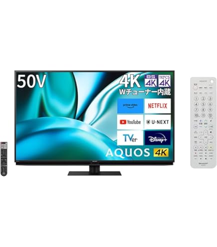 SHARP 4K-XLED-4T-C50GP2/[ MiniLED]未使用に近い Amazon.co.jp: Sharp AQUOS XLED 4T-C50GP2 [50 inches] : Electronics
