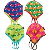 (マクソモーラ) Maxomorra オーガニックコットン 帽子 48-50cm りす（緑＆赤） [並行輸入品]