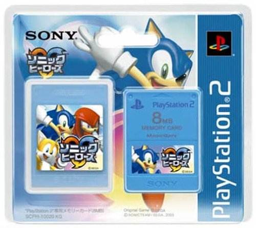 PlayStation2 専用メモリーカード(8MB) Premium Series ソニック ヒーローズ
